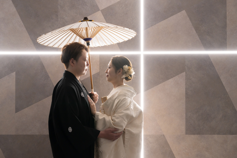 和傘をいかして!