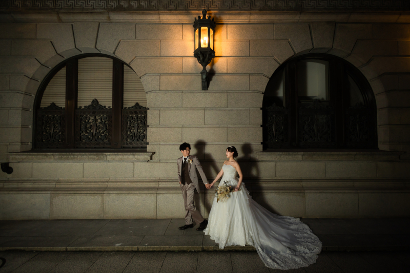 壁面を利用して★