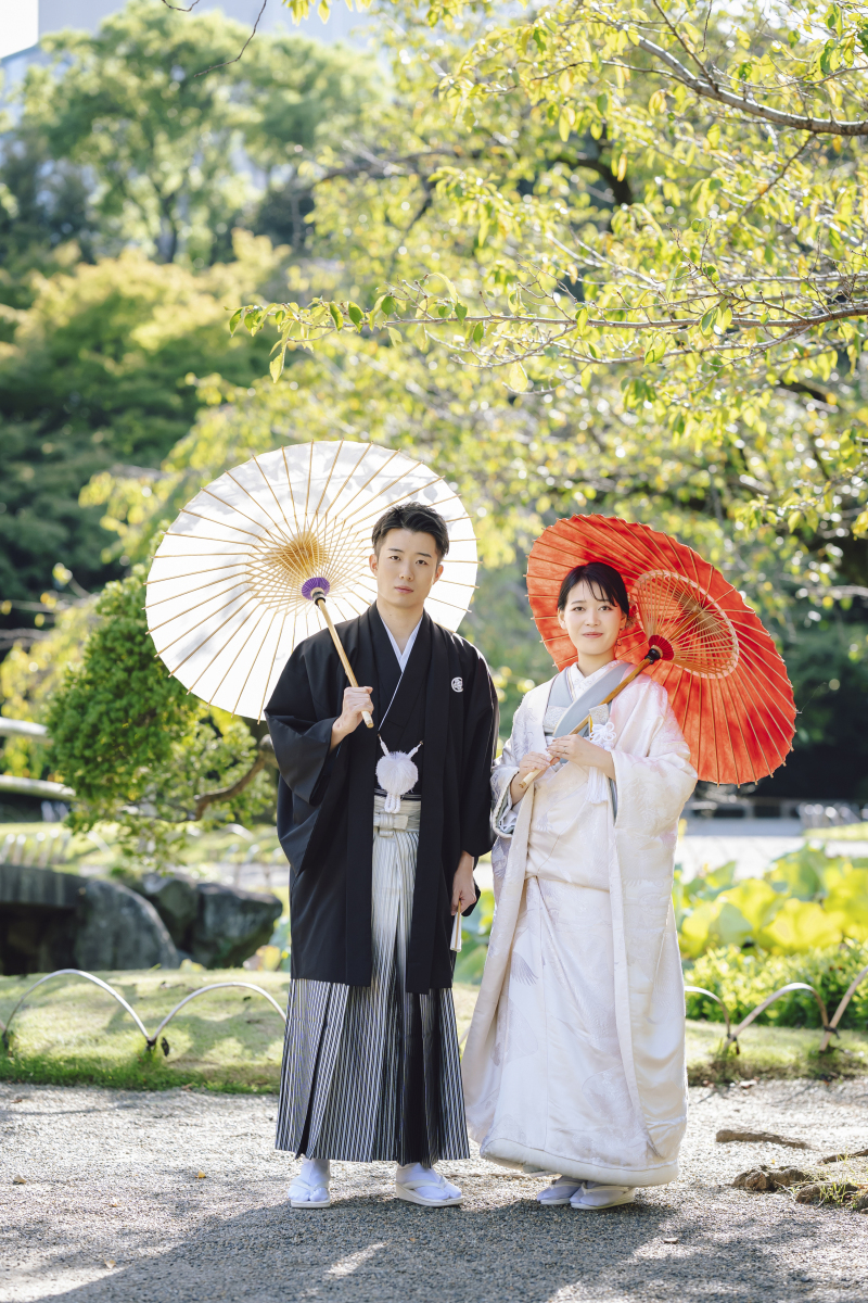 和装といえば和傘ですね♫