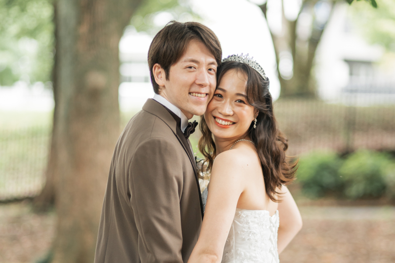 同時に緩む表情