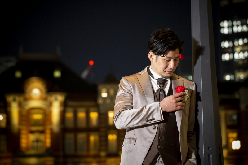 新郎様のソロショット