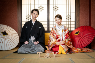 撮影小物で演出♪