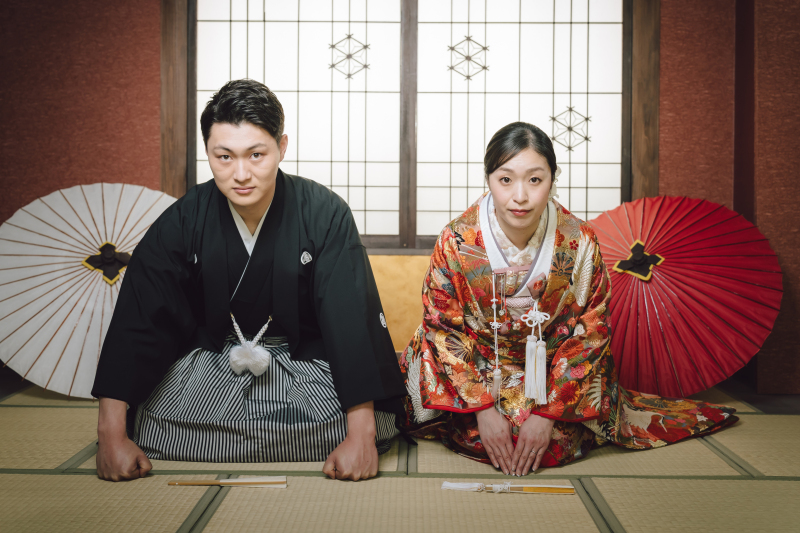 ますは和装から