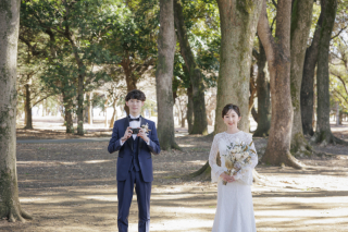 スタジオから15分！代々木公園でロケーション撮影♪