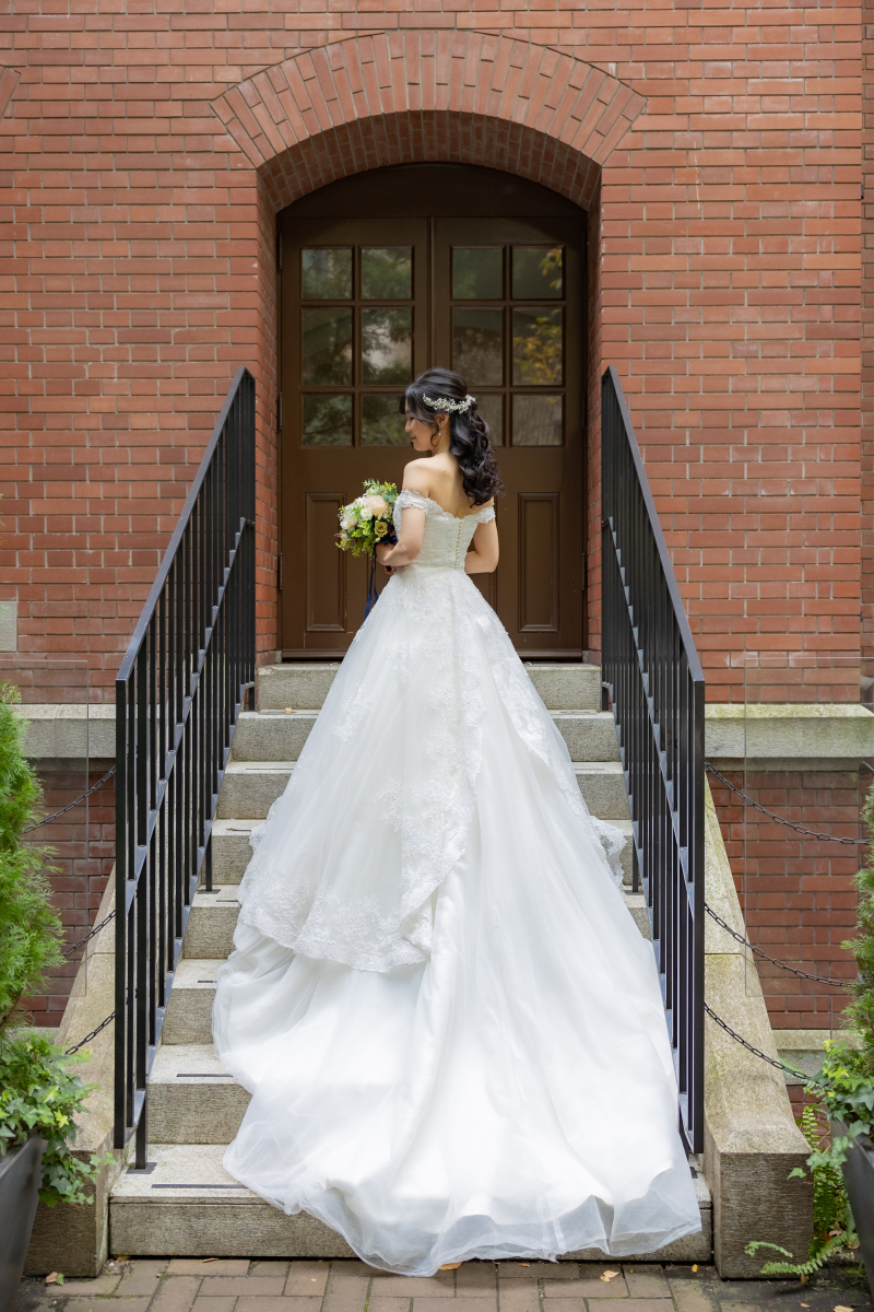 ご新婦様バックショット