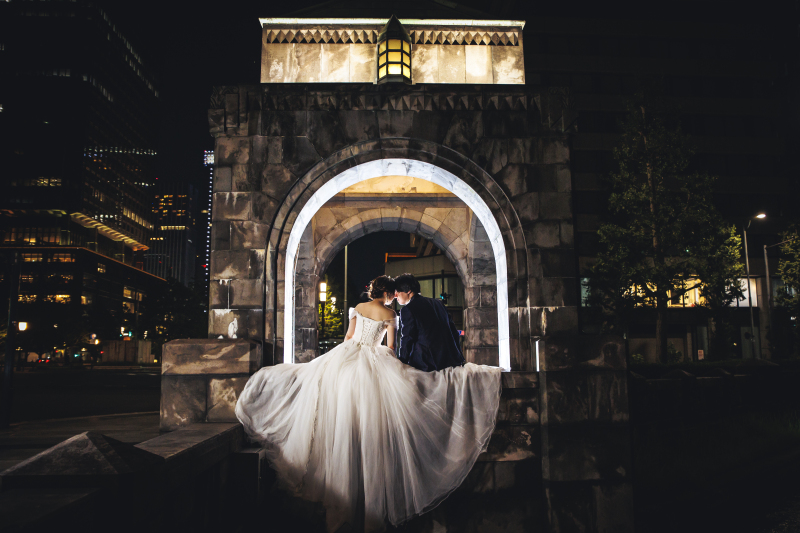 後ろ姿が美しい