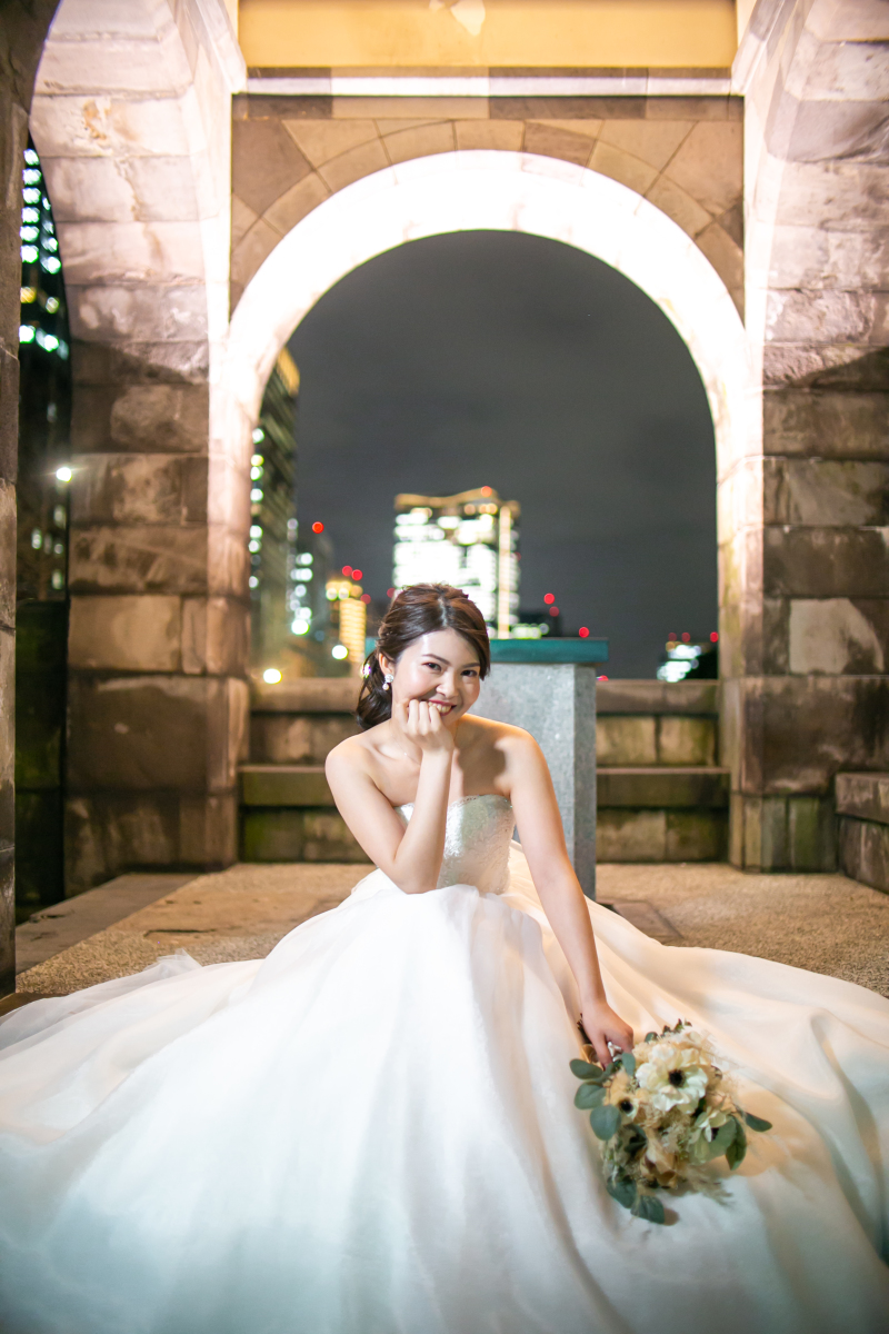 ご新婦様のソロショット♪