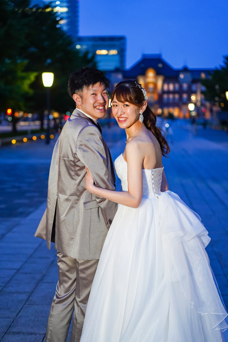 振り向きショット