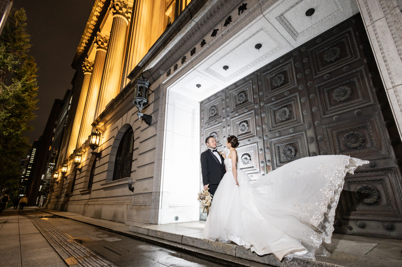 トレーンで躍動感を