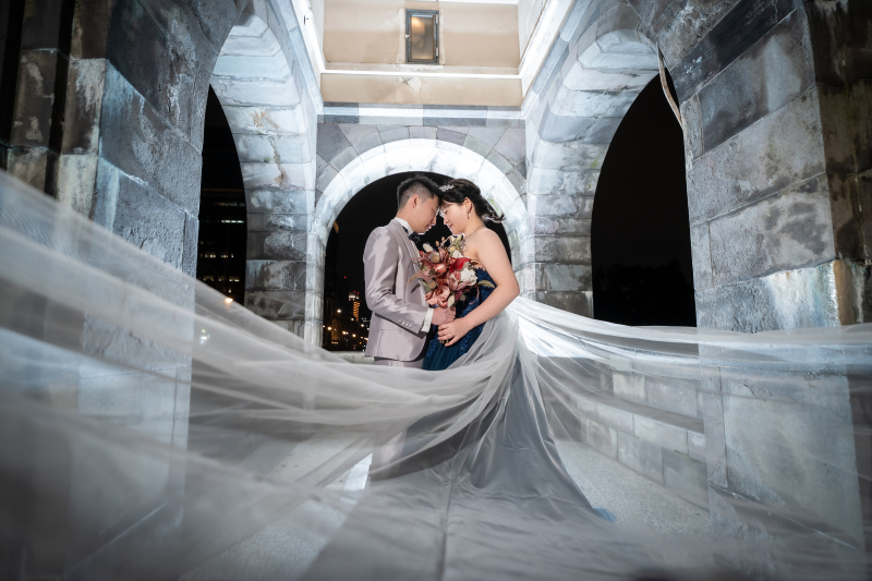 幻想的なベールショット