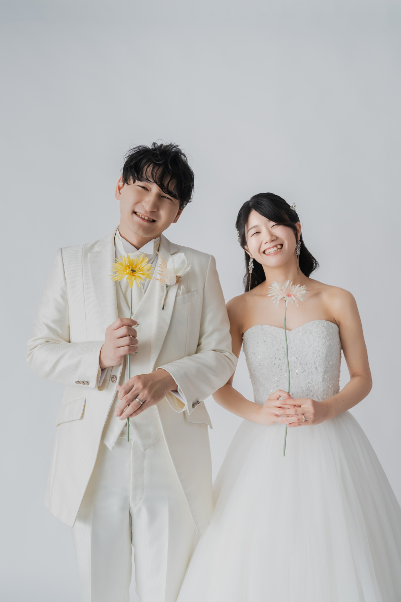 シンプルかわいい夫婦