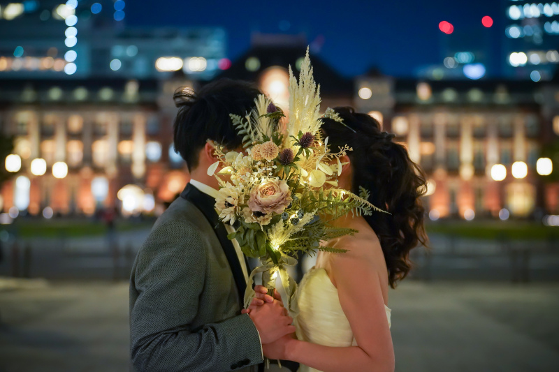 顔隠しショットで「ドキドキ！」