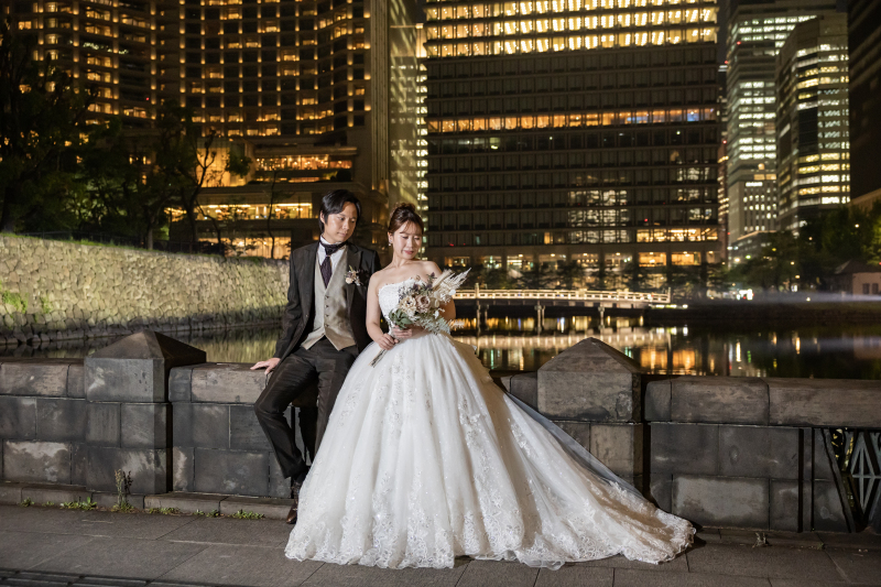 和田倉門での撮影♪