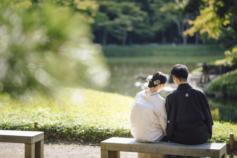 手前をボカシて奥行きを。