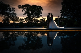 【短い時間でも！】洋装夜ロケーション♪