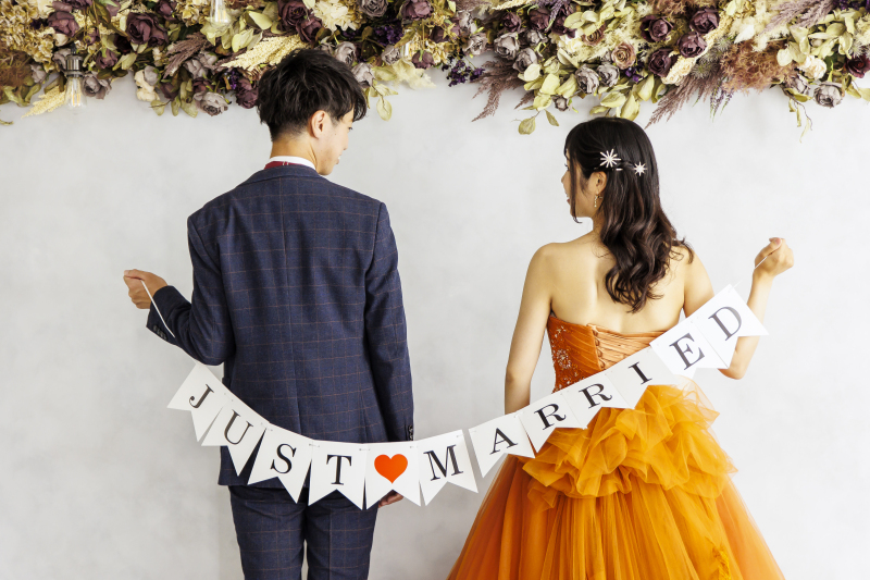 ガーランドを用いて♡