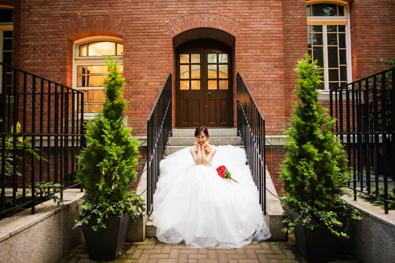 ご新婦様のソロショット