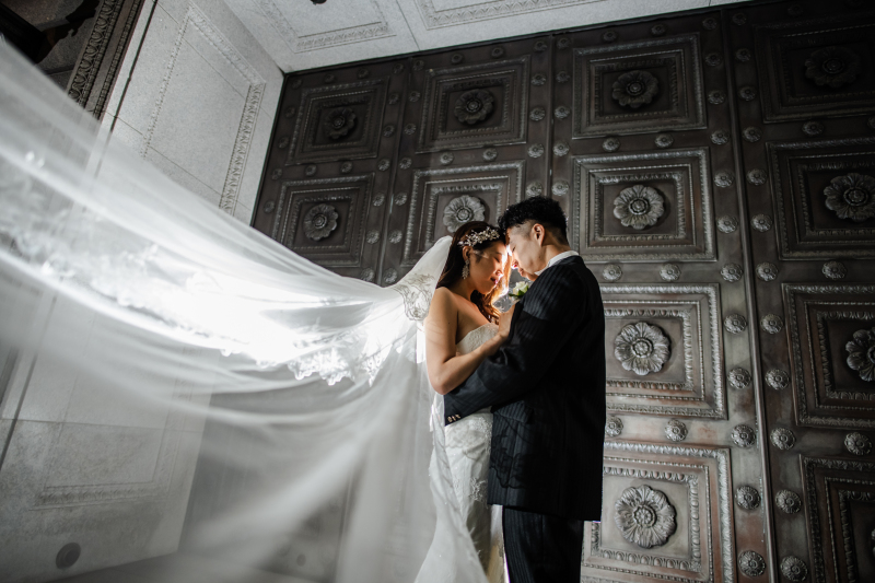 ロングベールを活かして