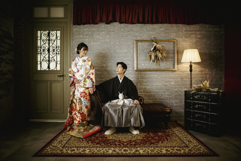 シックな感じで