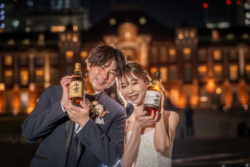 幸せの乾杯ショット