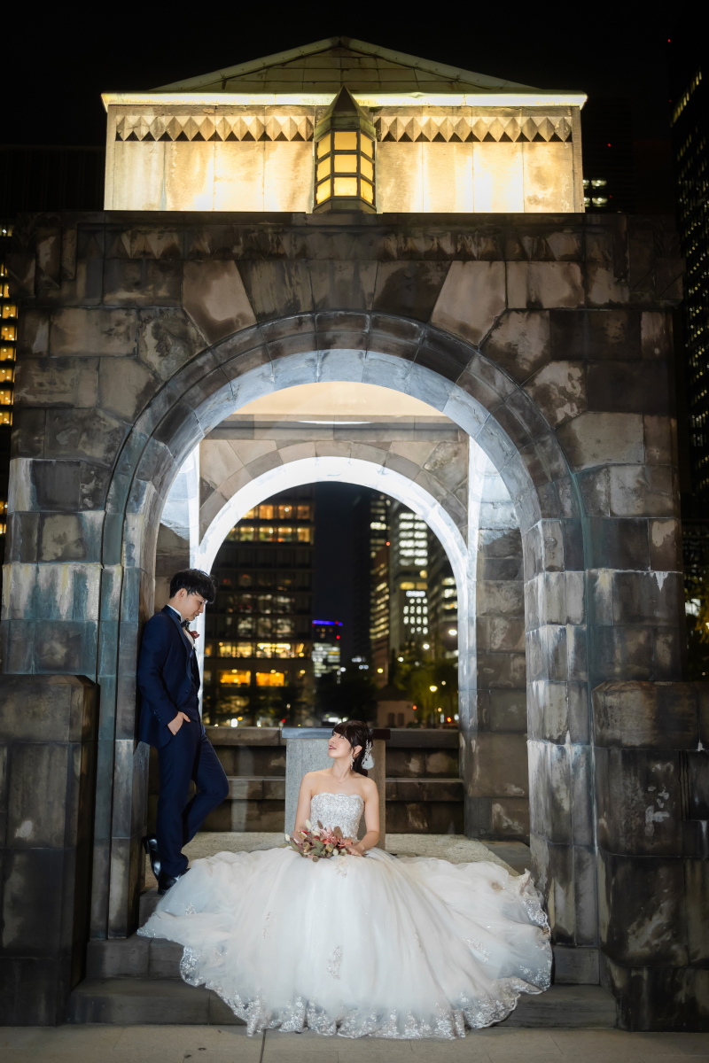 和田蔵門ならではのポーズ