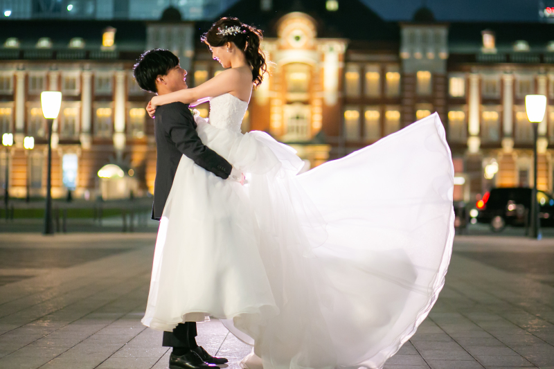 憧れの抱っこショット