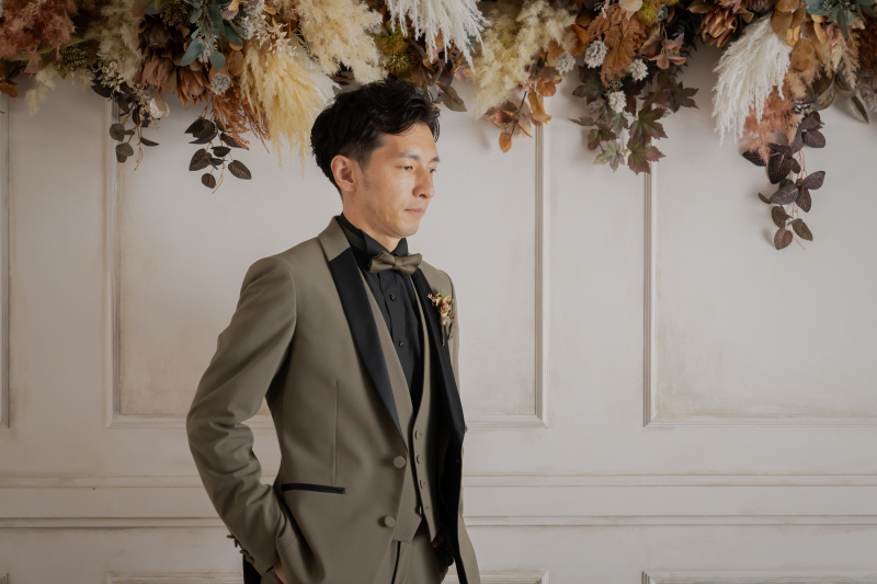 新郎様ソロショット