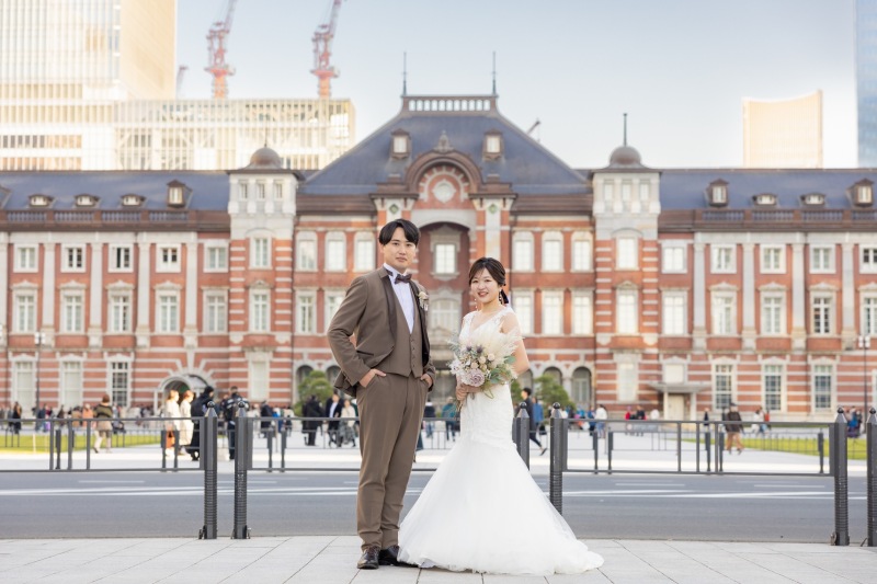 最後は東京駅にて!