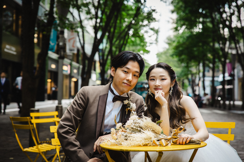 黄色が可愛い♡歩行者天国は撮れ高沢山!!