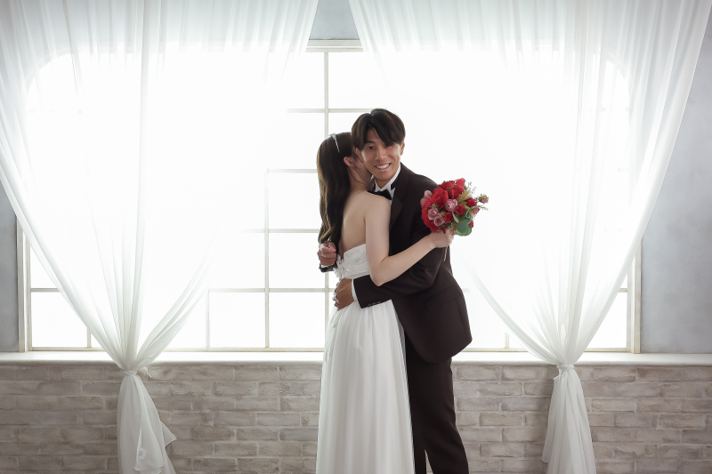 ぎゅっと、花ごと♡