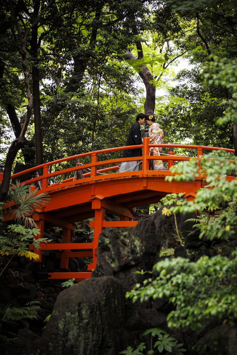 赤い橋【通天橋】