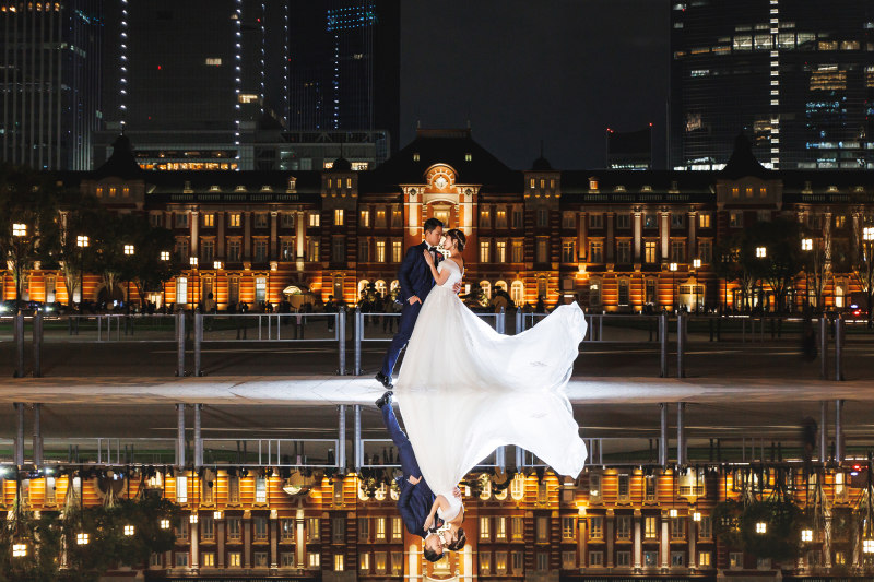 中央でリフレクション♡