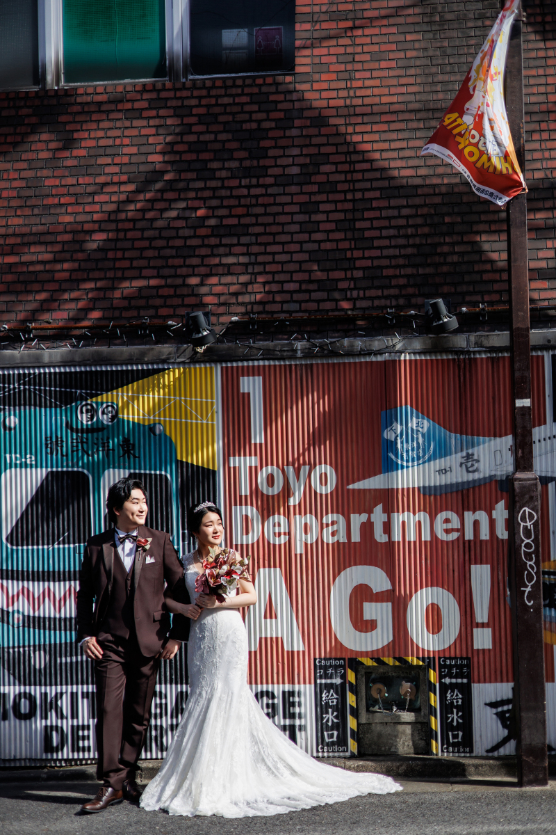 至る所に撮影スポット。