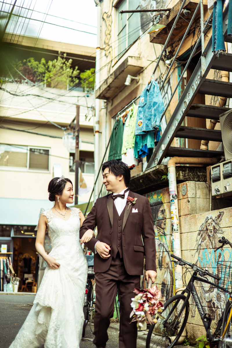 何気ない路地も画になる♡