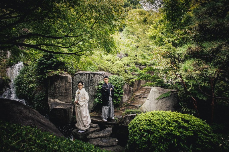 自然を感じながら