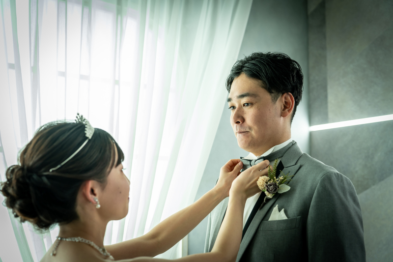 まだ緊張してますね