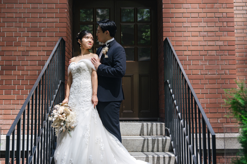 階段デートは特等席