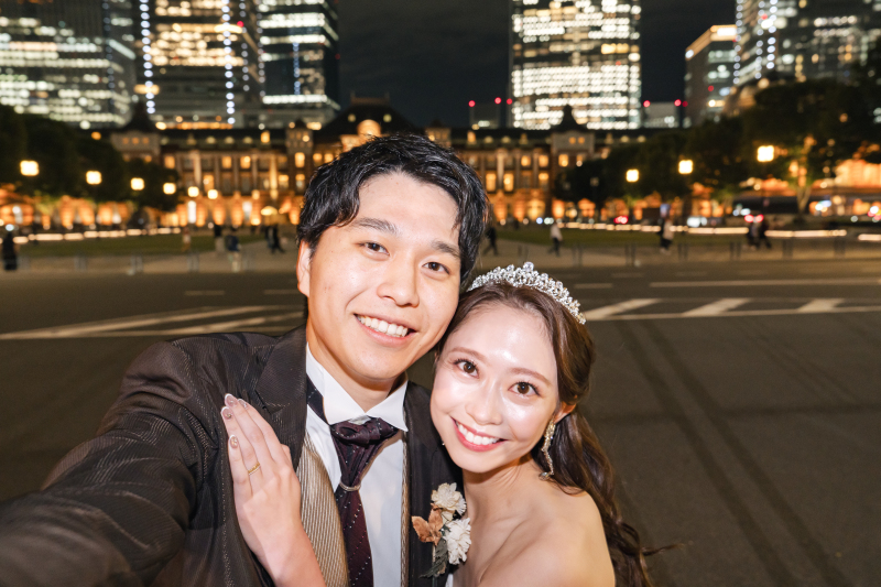 夜景と笑顔でパシャ!