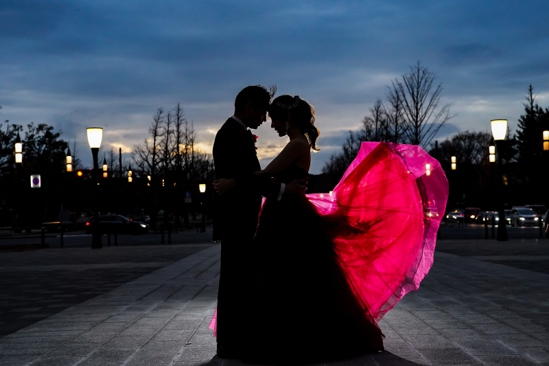 お昼から夜まで