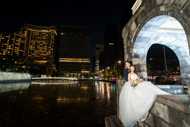 和田倉門での撮影も