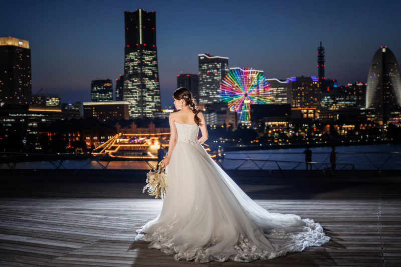 キラキラ夜ドレス