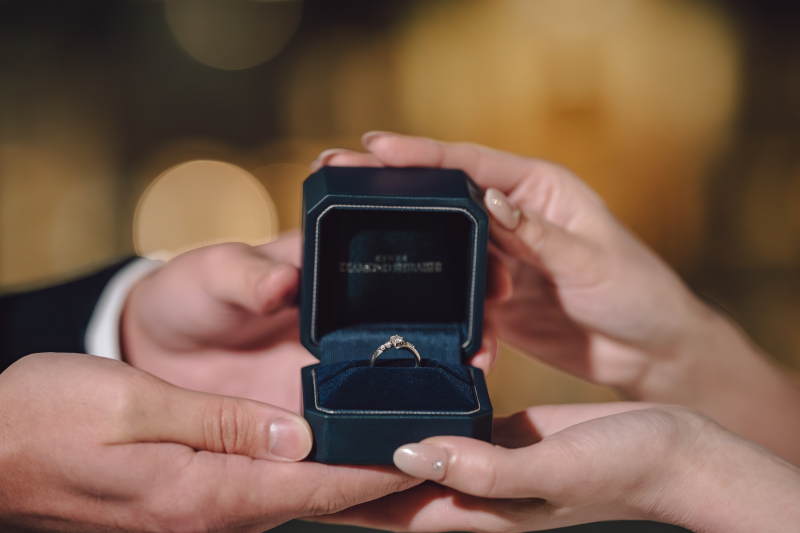 お二人だけの指輪