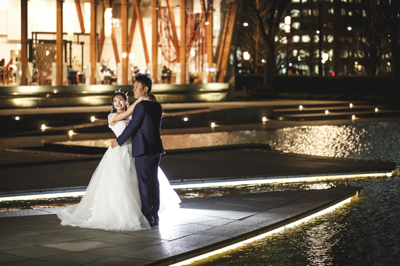 【1日で叶う!】和装スタジオ&洋装夜ロケーション