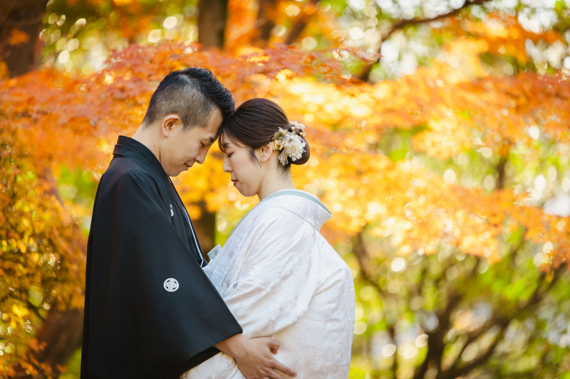 オデコをコツンと♥