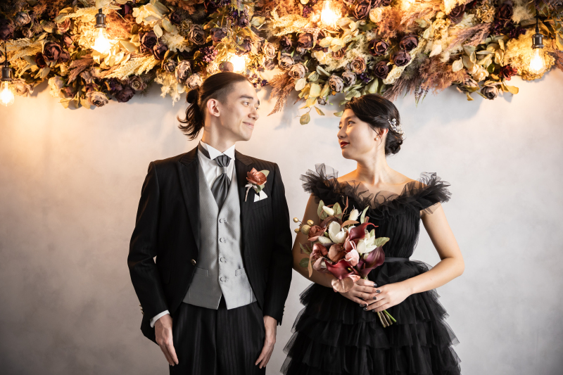 見つめ合って1枚