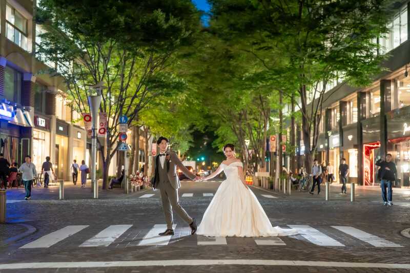 新緑ストリート婚♡