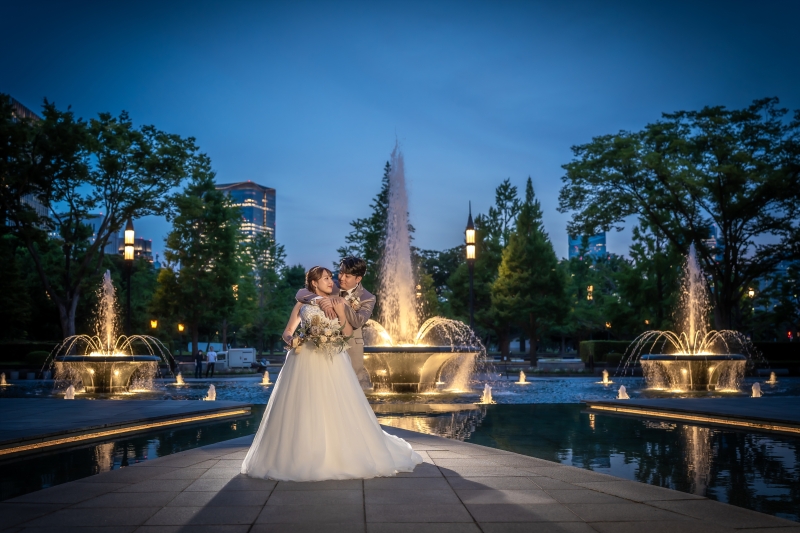 噴水が上がるのはもはや奇跡?