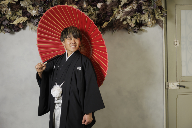 新郎様ソロショット