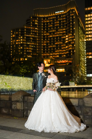 パレスホテル花嫁様に◎東京駅周辺夜ロケーション