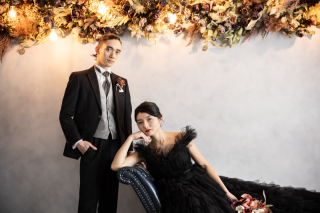 クールな黒ドレスで大人の魅力を演出！洋装ロケ＆スタジオ撮影付プラン♪